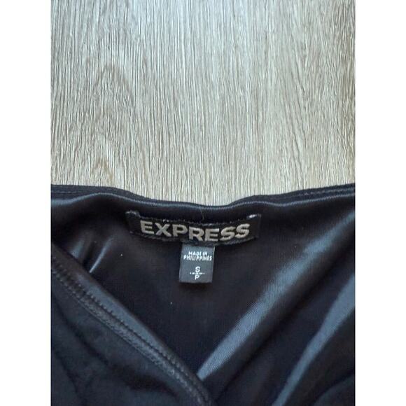 Express Black and White High Low Dress, Women's size Small - Picture 2 of 5